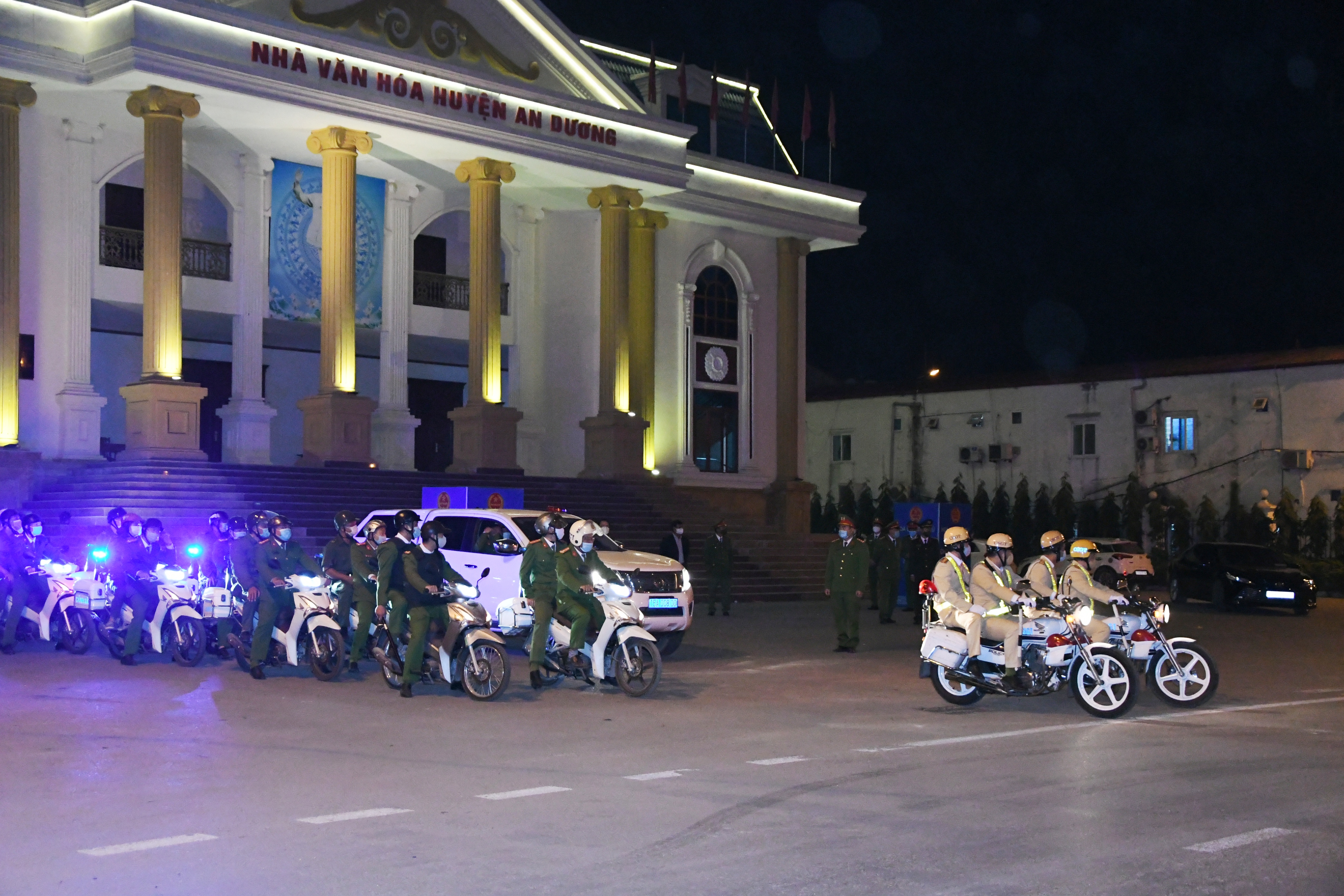 Công an huyện An Dương: Ra quân tấn công, trấn áp tội phạm bảo đảm an ninh trật tự Tết Nguyên đán Nhâm dần 2022.